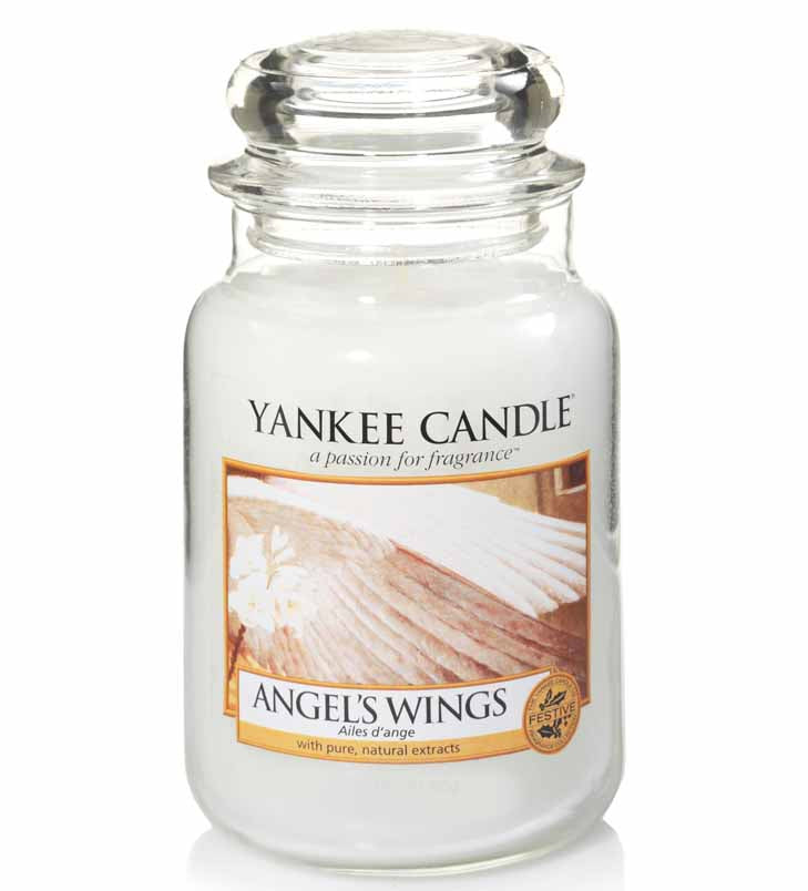 YANKEE CANDLE LARGE JAR ANGEL WINGS Coachman's Pharmacy