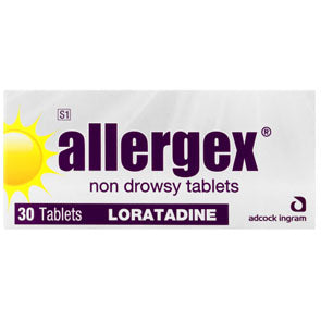 ALLERGEX NON DROWSY 10MG TABS 30