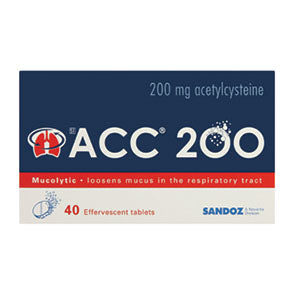 ACC 200  EFFERVESCENT TABLETS 40