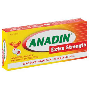 ANADIN EXTRA TABS 10