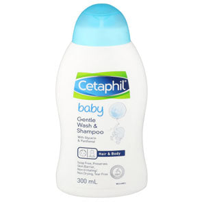 CETAPHIL BABY WASH & SHAMPOO 300ML