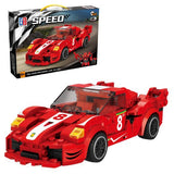 RACING CAR BUILDING BLOCKS HHT419