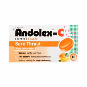 ANDROLEX C LOZ ORANGE