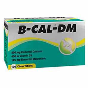 B CAL DM CHEW TABS  100