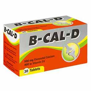 B CAL D SWALLOW TABS 30