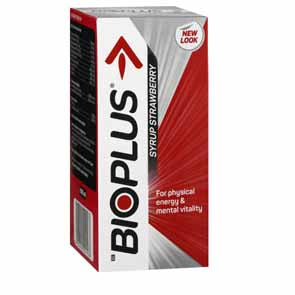 BIOPLUS STRAWBER SYRUP 200ML