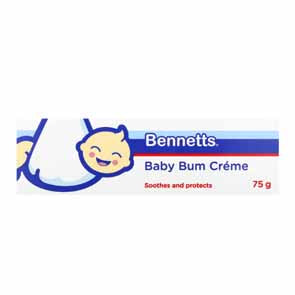 BENNETTS BABY BUM CREME 75G TUBE