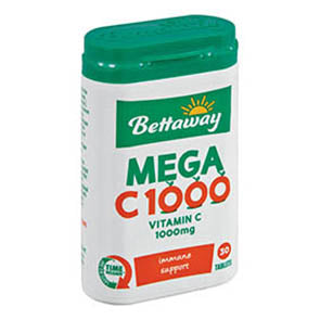 BETTAWAY MEGA C TABS 60