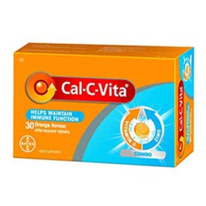 CAL-C-VITA COMBO EFFERVESCENT TABLETS 30
