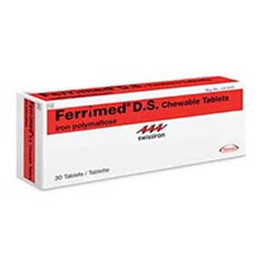 FERRIMED DS CHEW TAB 30