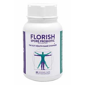 FLORISH SPORE PROBIOTIC CAPS 60