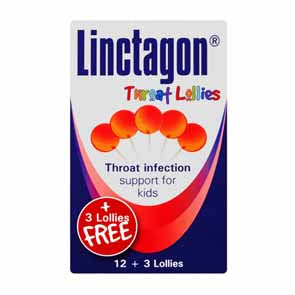 LINCTAGON THROAT LOLLIES 12