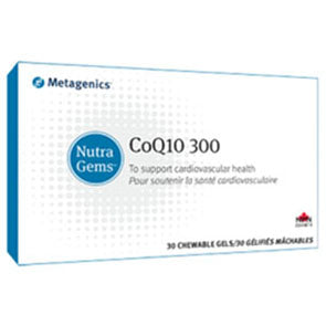 METAGENICS NUTRAGEMS COQ10 300MG 30C