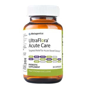 METAGENICS ULTRAFLORA ACUTE CARE 30 CAPSULES