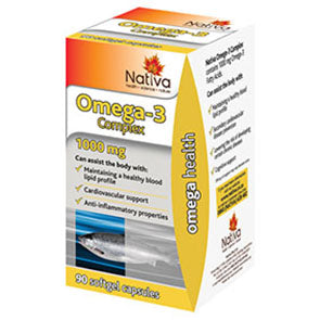 NATIVA OMEGA 3 COMPLEX CAPS 90