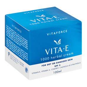 VITAFORCE  VITA E CREAM 100ML TUB