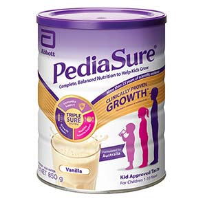 PEDIASURE COMP VANILLA 850G