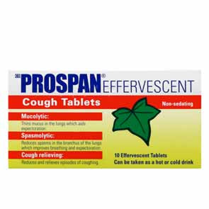 PROSPAN EFF COUGH TABS 10