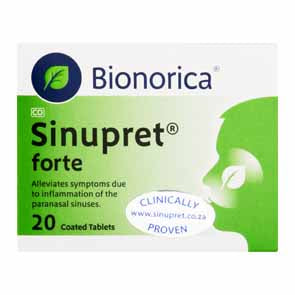 SINUPRET FORTE TABS 20