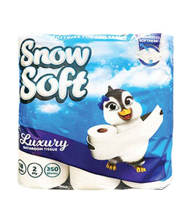 SNOWSOFT TOILET TISSUE 2PLY 18