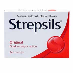 STREPSILS REGULAR LOZ 24