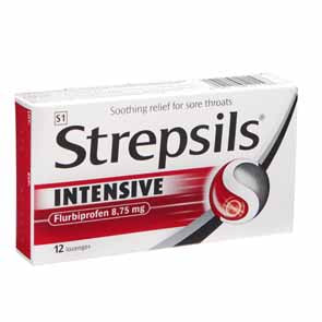 STREPSILS INTESIVE LOZ 12'S