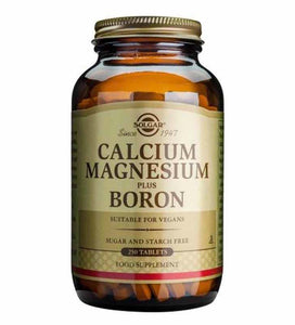 SOLGAR CALCIUM MAGNESIUM PLUS BOR/25