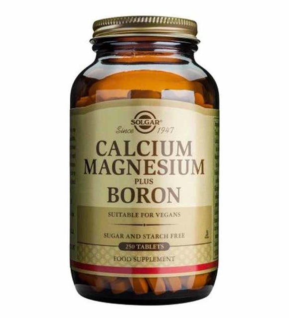 SOLGAR CALCIUM MAGNESIUM PLUS BOR/25