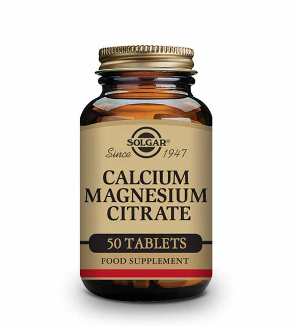 SOLGAR CALCIUM MAGNESIUM CITRATE TAB