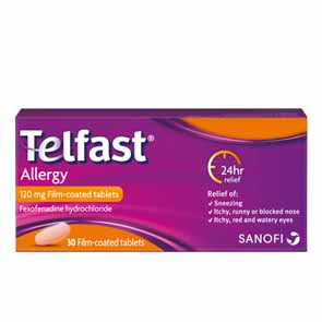 TELFAST 120MG TABLETS 30