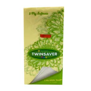 TWINSAVER POCKET TISSUES