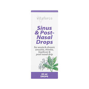 VITAFORCE SINUS & POST NASAL DROPS