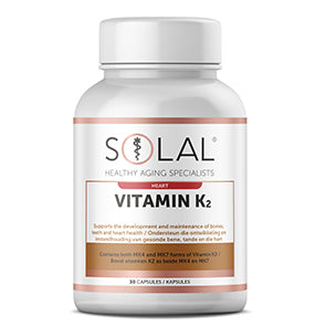 SOLAL VITAMIN K2 CAPS 30