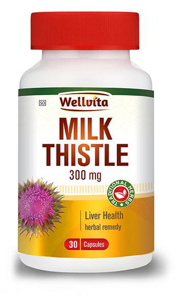 WELLVITA MILK THISTLE CAPSULES 30