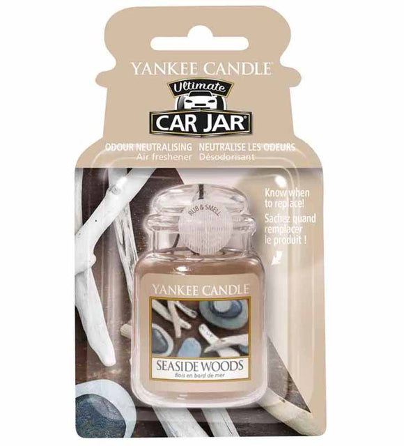 YANKEE CANDLE CAR JAR ULT SEASIDE WOODS