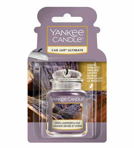 YANKEE CANDLE CAR JAR ULT DRIED LAVENDER & OAK