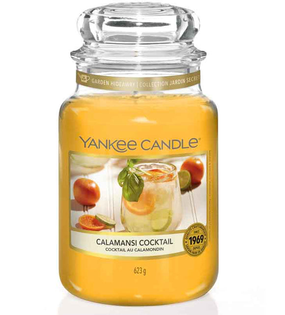 YANKEE CANDLE LARGE JAR CALAMANSI COCKTAIL