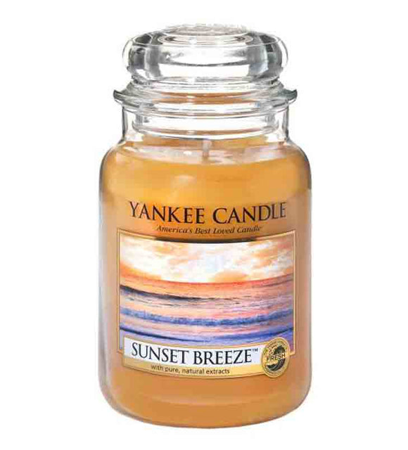 YANKEE CANDLE LARGE JAR SUNSET BREEZE