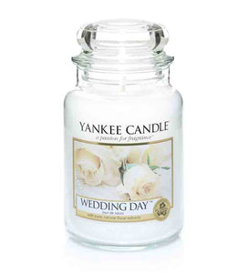 YANKEE CANDLE LARGE JAR WEDDING DAY