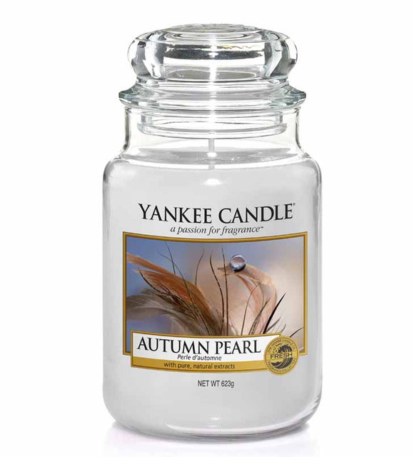 YANKEE CANDLE LARGE JAR AUTUM PEARL