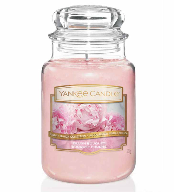 YANKEE CANDLE LARGE JAR BLUSH BOUQUET