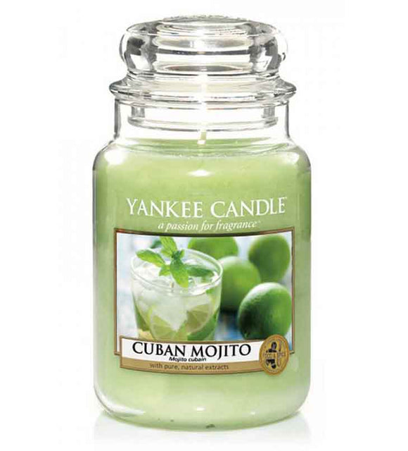 YANKEE CANDLE LARGE JAR CUBAN MOJITO