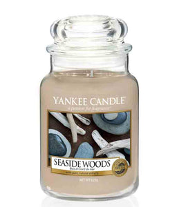 YANKEE CANDLE LARGE JAR SEASIDE WOODS