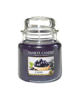 YANKEE CANDLE MEDIUM JAR CASSIS