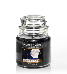 YANKEE CANDLE MEDIUM JAR MIDSUMMERS NIGHT