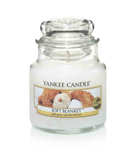 YANKEE CANDLE MEDIUM JAR SOFT BLANKET