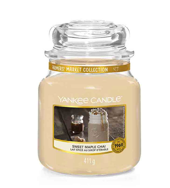 YANKEE CANDLE MEDIUM JAR SWEET NIPPLE CHAI