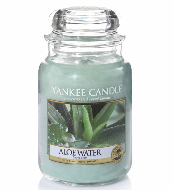 YANKEE CANDLE LARGE JAR ALOE WATER