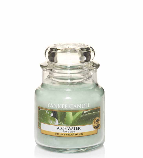 YANKEE CANDLE SMALL JAR ALOE WATER