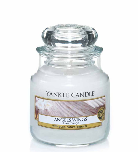 YANKEE CANDLE SMALL JAR ANGEL WINGS